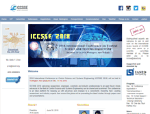Tablet Screenshot of iccsse.org